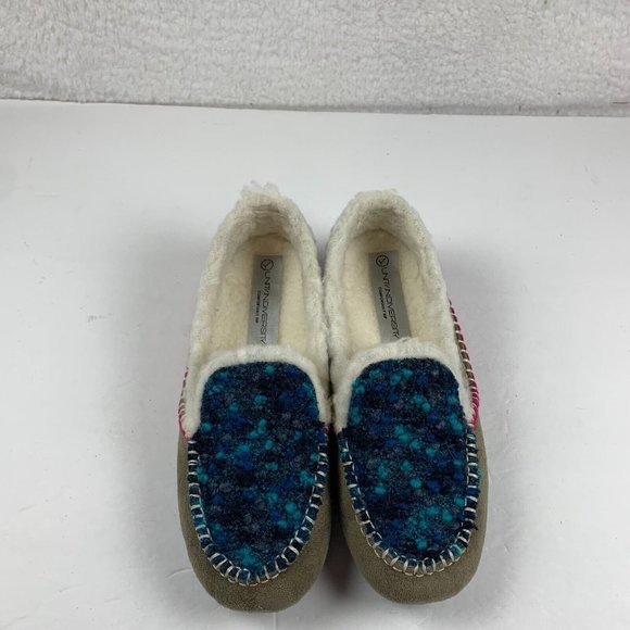 Unity.In.Diversity Justicia Women's Slipper Size 37 Taupe Multi Loafer 7965‎ - Picture 3 of 11
